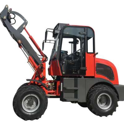 ER08 ZL08 HZM908 china mini farm front end loader with CE ROPS