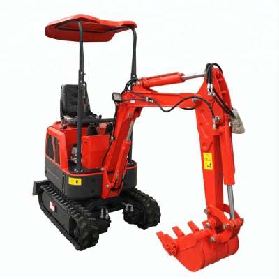 China mini digger excavators crawler excavating loader for sale