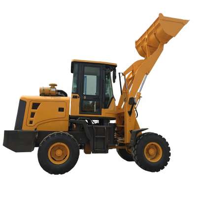 China manufacture farm machinery 1 ton small wheel loader with different attachments on sale