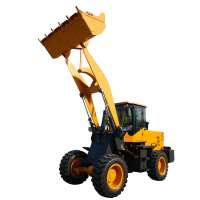 China multifunctional compact front wheel loader radlader with articulated