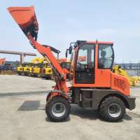 NEW STYLE  AUTOMATIC 4 WHEEL  DRIVE 0.8TON  WHEEL LOADER  SMALL MINI RADLADER FOR SALE