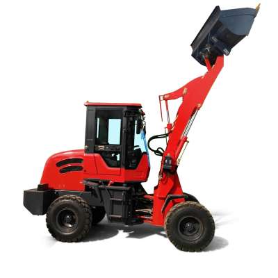 CE approved China brand 1 ton small tractor front end wheel loader for sale