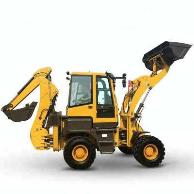 High quality China machine articulated backhoe diesel wheel loader with CE for sale