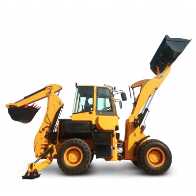 Hot sale Front End Compact Backhoe Loader tractor with different Attachments with 60kw engine